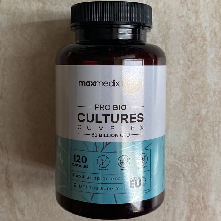 photo of Maxmedix Pro bio culteres complex shared by @rossella84 on  19 Apr 2022 - review