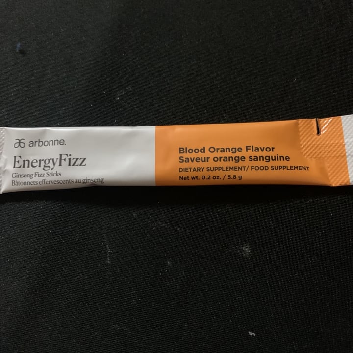 photo of Arbonne Blood orange fizz stick shared by @blawar on  30 Dec 2020 - review