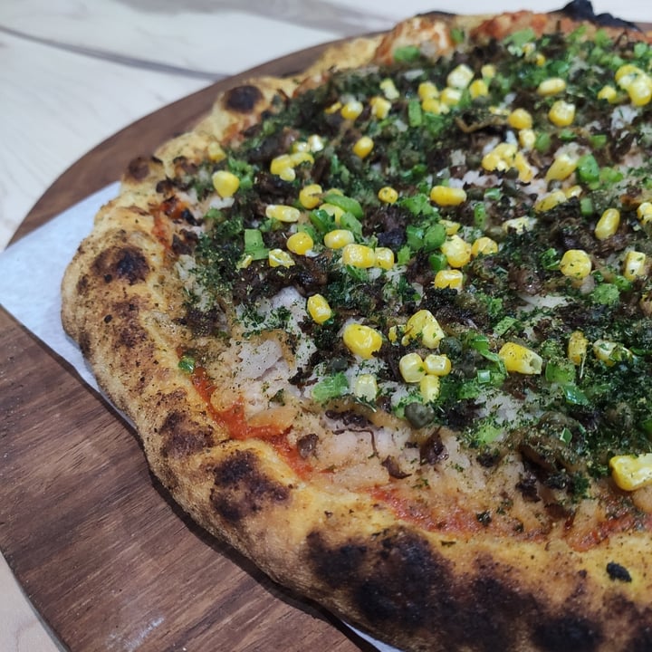 photo of Marcello's plant based pizza Veggie supreme shared by @thamyyjohnson on  15 Jul 2021 - review