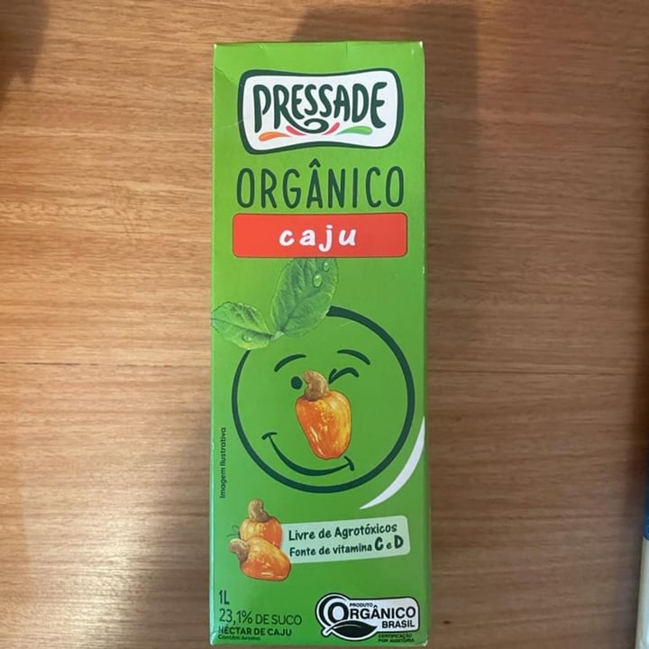 photo of Pressade suco organico de caju shared by @tafarelgrolli on  21 Jun 2022 - review