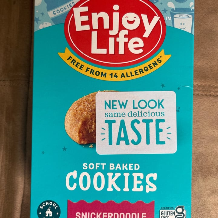 photo of Enjoy Life Soft Baked Cookies - snickerdoodle shared by @greenjolene on  14 Dec 2021 - review