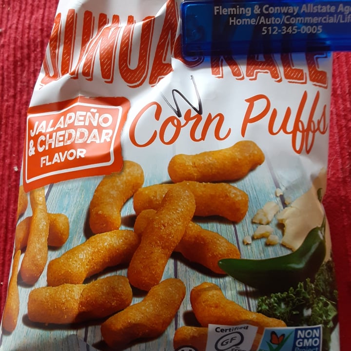 photo of Eat Real Jalapeno & Cheddar Quinoa Puffs shared by @wespenland on  20 Aug 2020 - review