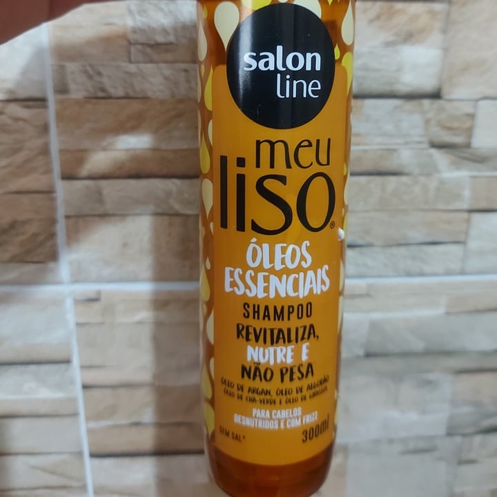 review photo of Salon line Shampoo meu liso óleos essenciais shared by @marumari on 30 May 2022 - review