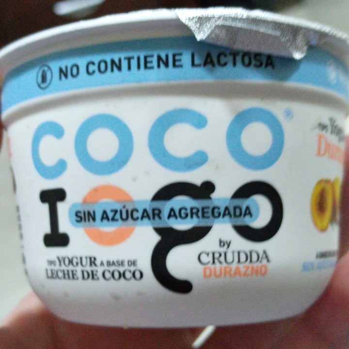photo of Crudda Yogur a Base de Coco sabor Natural Sin Azúcar Agregada shared by @zamm on  04 Oct 2020 - review