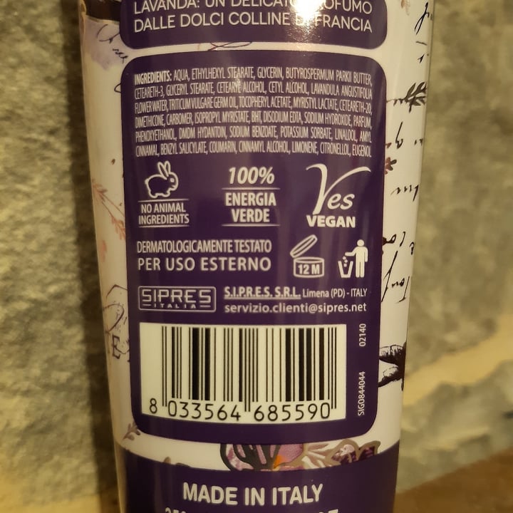 photo of Kesyr Crema corpo alla lavanda shared by @misswl73 on  27 Jun 2022 - review