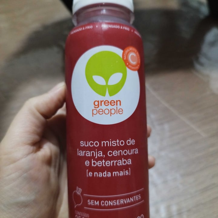 photo of Greenpeople Bebida Mista de Laranja e Acerola shared by @angelcoxinhavegana on  28 May 2022 - review