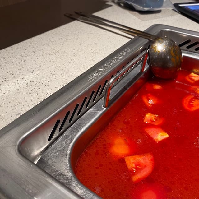 Foto do prato “Tomato base”