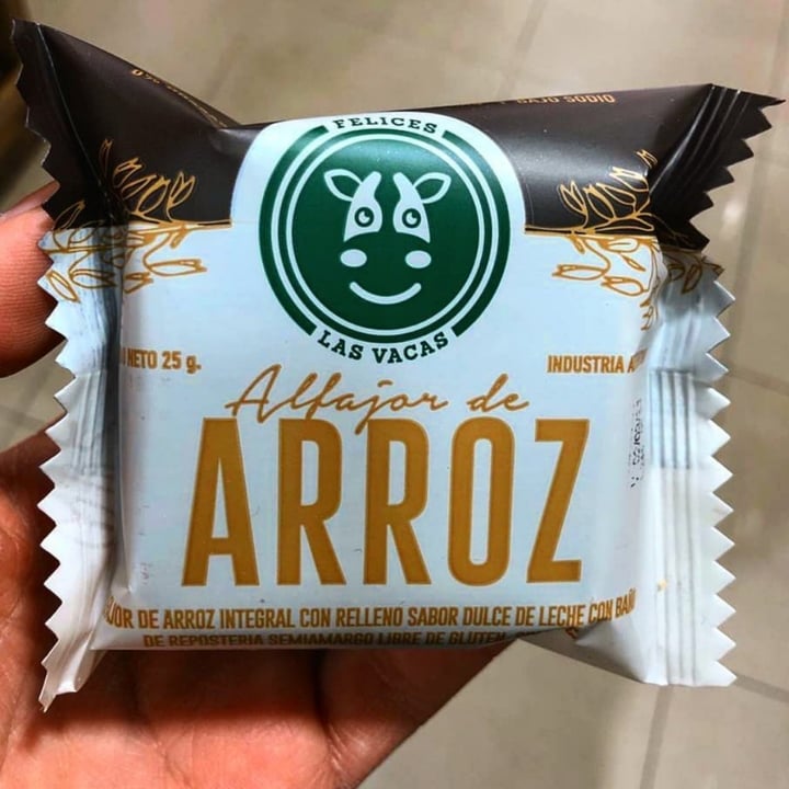 photo of Felices Las Vacas Alfajor De Arroz shared by @sashabe on  13 Nov 2020 - review