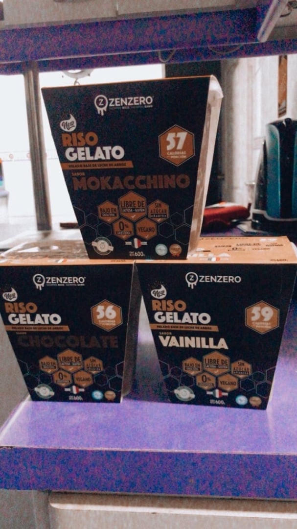 review photo of Zenzero Helado De Arroz Sabor Chocolate shared by @trinicorvalan on 01 Dec 2019 - review
