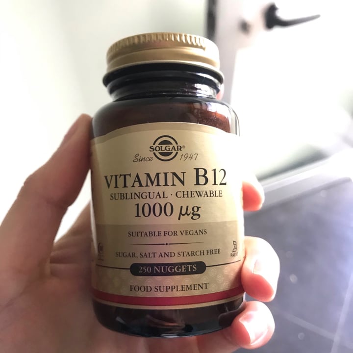 photo of Solgar B12 Sublingual shared by @maggiefrancox on  27 Jan 2021 - review