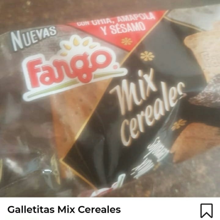 photo of Fargo Galletitas Mix Cereales shared by @cam1veg on  15 Aug 2020 - review