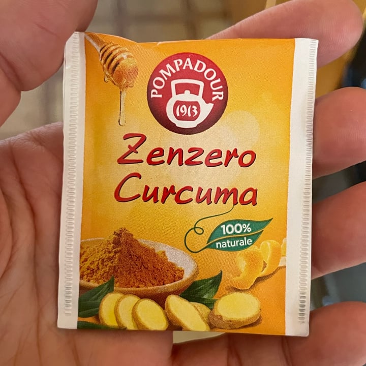photo of Pompadour Infuso zenzero e curcuma shared by @cinziagilmore on  21 May 2022 - review