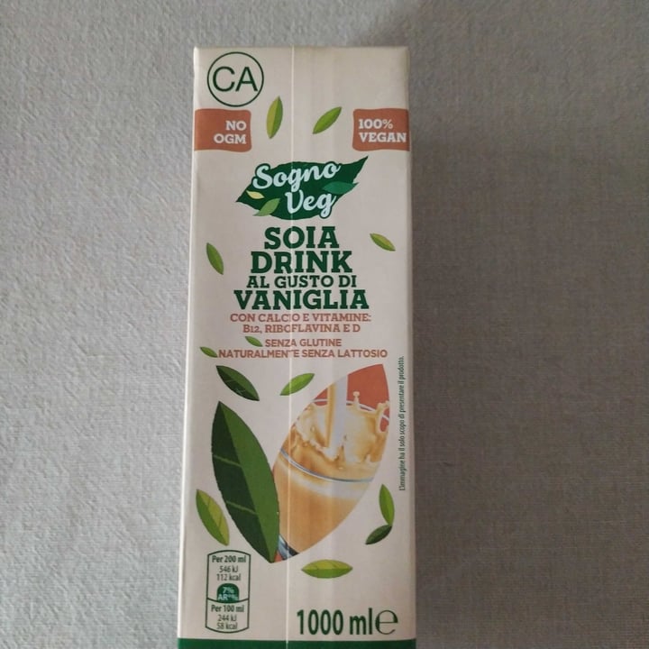 photo of Sogno veg Soia Drink Vaniglia shared by @spegor on  26 Apr 2021 - review