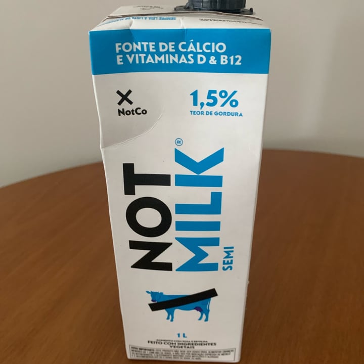 photo of NotCo Not Milk Semi shared by @cr-vegan on  07 May 2022 - review