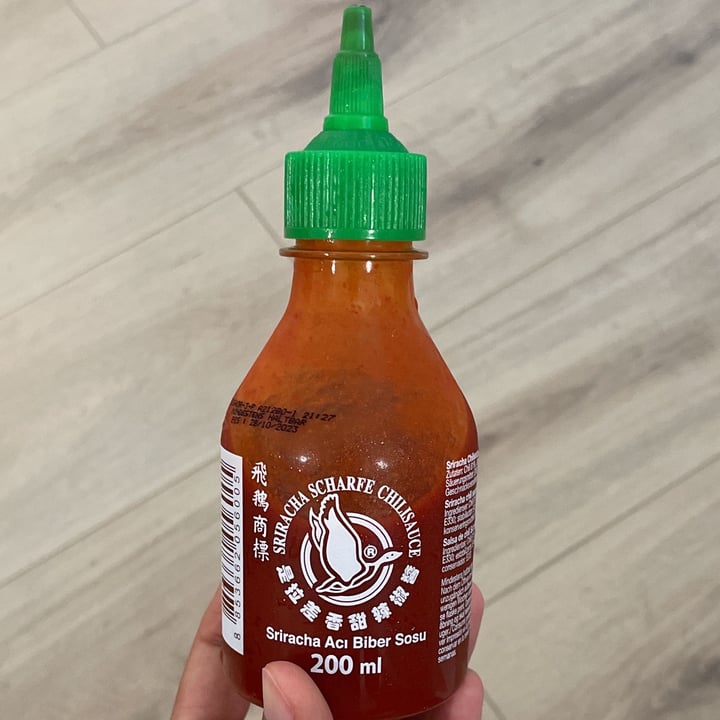photo of Flying Goose Brand Sriracha Scharfe Chilisauce shared by @kavana on  25 Jul 2022 - review