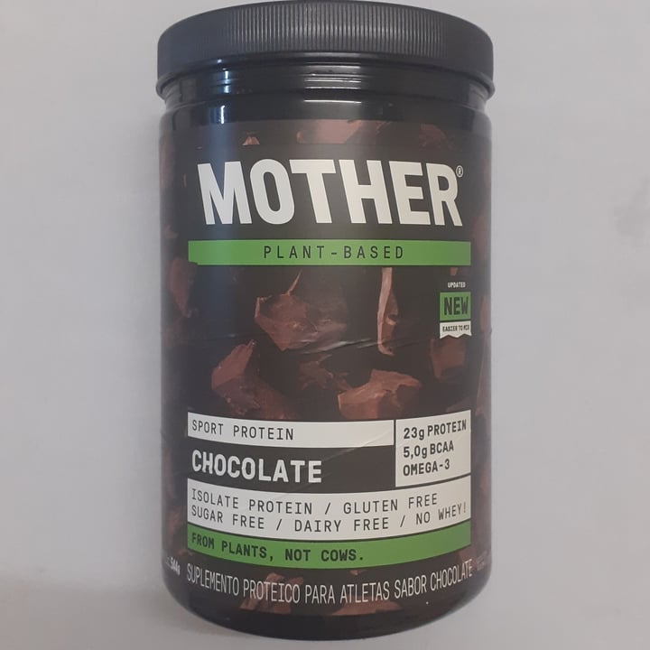 photo of Mother Plant-Based Sport protein shared by @lorenaavegana on  13 Apr 2022 - review