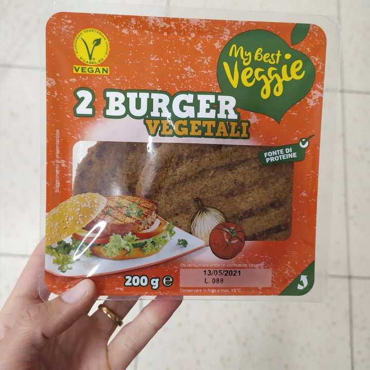 review photo of My Best Veggie 2 burger vegetali shared by @risca84 on 13 Apr 2021 - review