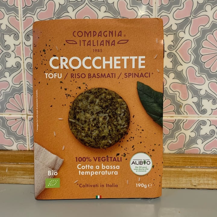 photo of Compagnia Italiana Crocchette Tofu Riso Basmati Spinaci shared by @miss-livia on  30 May 2022 - review