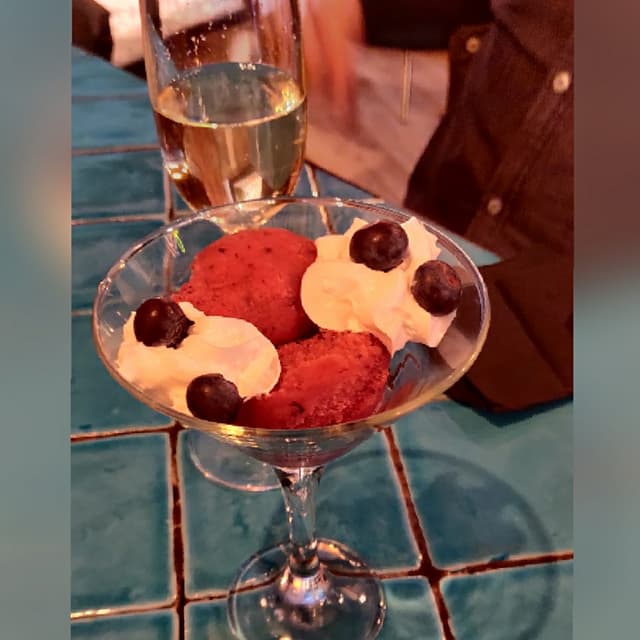「Gelat fruits del bosc」の料理の写真