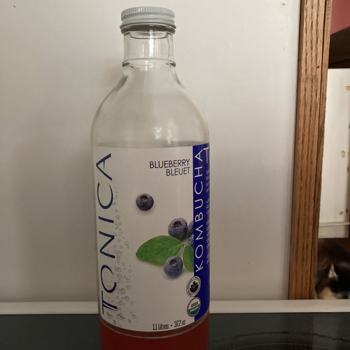 photo of Tonica Blueberry Kombucha shared by @care on  01 Jul 2021 - review