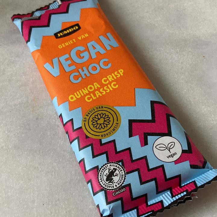 photo of Jumbo Vegan choc quinoa crisp classic shared by @kirsten309 on  17 Dec 2021 - review
