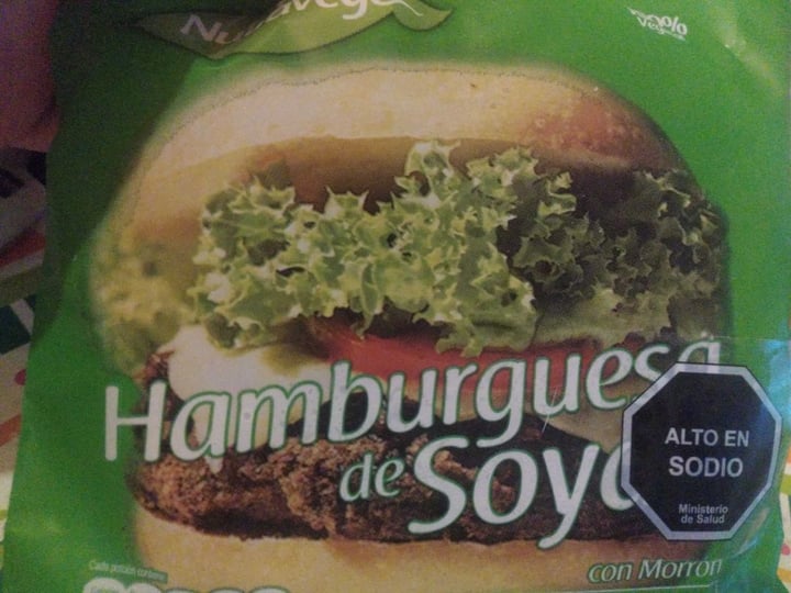photo of Nutravege hamburguesas de soja shared by @xxpablitoxx on  13 Apr 2020 - review