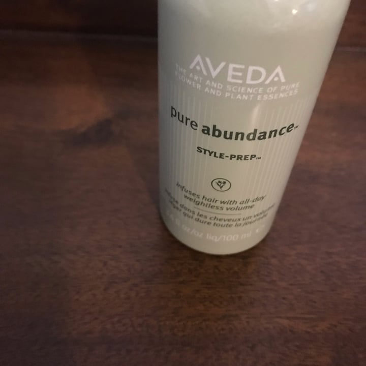 photo of Aveda Pure Abundance Style-Prep shared by @seashells1313 on  26 May 2022 - review