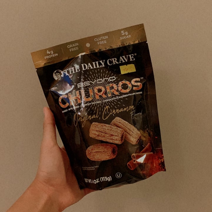 photo of The Daily Crave Beyond Churros Original Cinnamon shared by @nutsfortheearth on  16 Jan 2021 - review