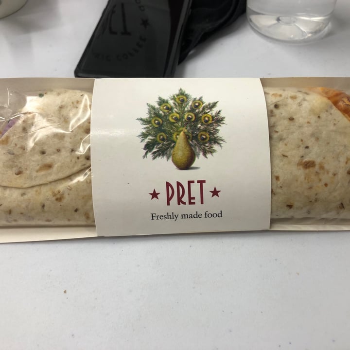 photo of Pret A Manger Houmus & Chipotle Wrap shared by @stephh on  27 Jul 2021 - review