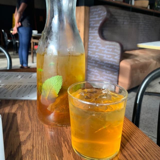Photo of the dish “Ice tea mango and mint”