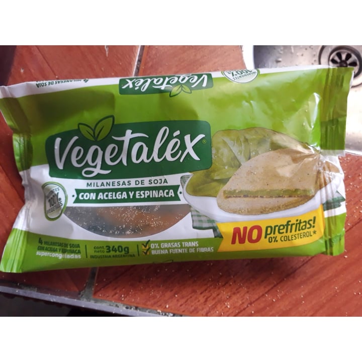 review photo of Vegetalex Milanesa de Soja con Acelga y Espinaca shared by @brendaandrada2 on 18 Oct 2021 - review