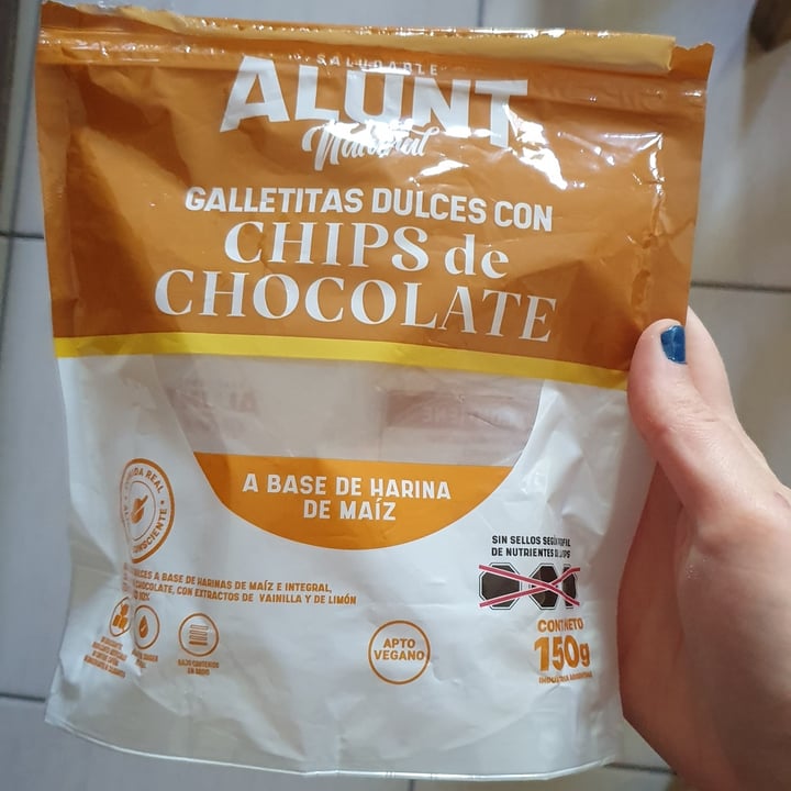 review photo of Alunt Saludable Galletitas Con Chips De Chocolate shared by @soyvelen on 16 Oct 2021 - review