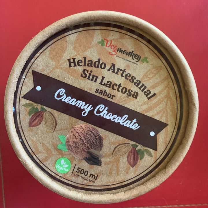 review photo of Vegmonkey Helado Creamy Chocolate shared by @rociogonzalez on 06 Oct 2021 - review