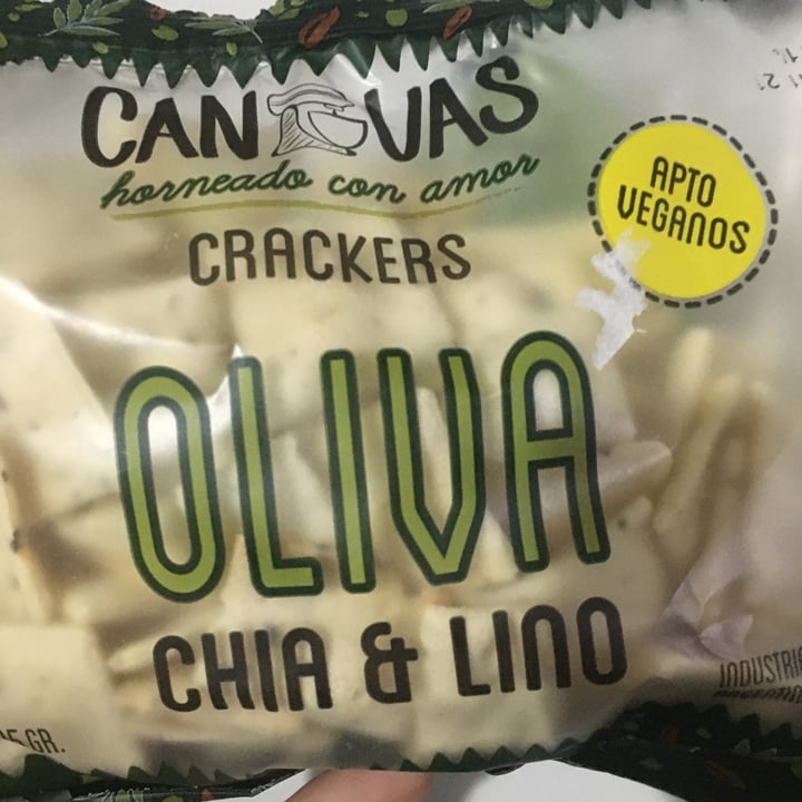 photo of Canvas Crackers De Oliva Chía Y Lino shared by @camicamelo on  22 Dec 2021 - review