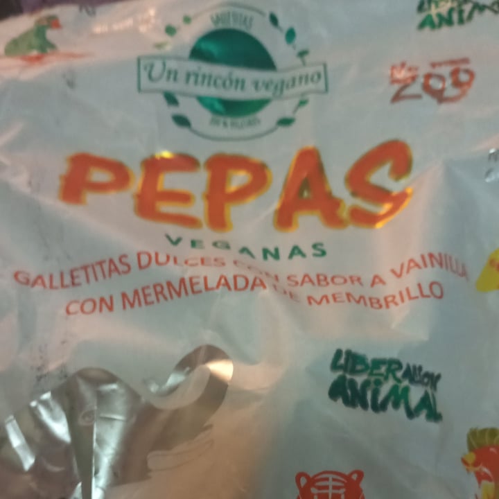 photo of Un Rincón Vegano Pepas Galletitas Dulces con Sabor a Vainilla con Mermelada de Membrillo shared by @lourmarzi on  14 Sep 2021 - review