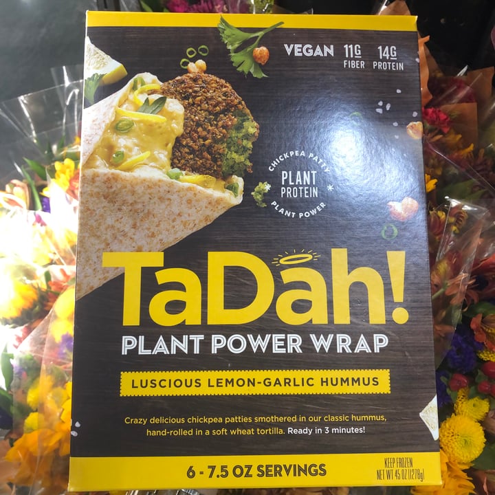 photo of TaDah! Falafel Street Wrap  (with Fresh Lemon-garlic Hummus) shared by @bandita on  29 Oct 2021 - review