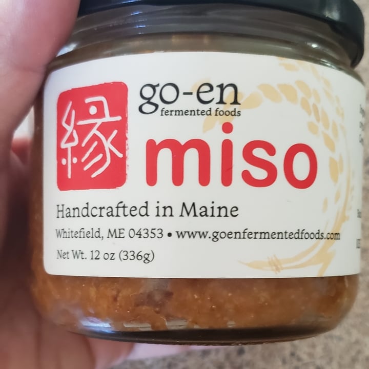 photo of go-en fermented foods miso shared by @phinabliss on  04 Jul 2022 - review