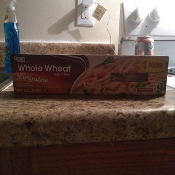 photo of Great Value  Whole Wheat Linguini shared by @theeleganthippo on  29 Apr 2020 - review