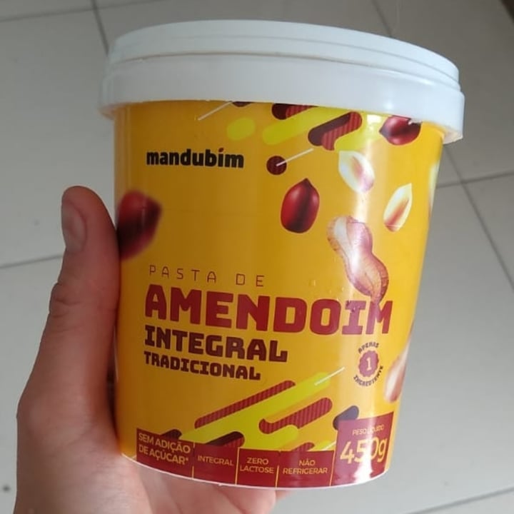 photo of Mandubim Pasta de Amendoim shared by @taniaakm on  25 Aug 2022 - review
