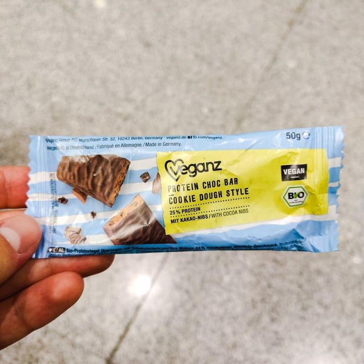 photo of Veganz Protein Choc Bar Cookie Dough Style shared by @totoro on  05 Aug 2022 - review