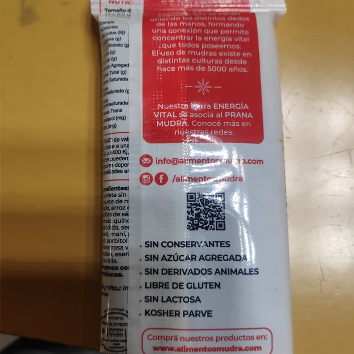 review photo of Mudra Barrita De Chocolate Y Coco shared by @ladyrubi on 16 Sep 2022 - review