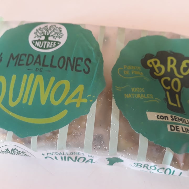 photo of Nutree Medallones De Quinoa de Brocoli con Semillas de Lino shared by @valenthine on  05 Dec 2020 - review