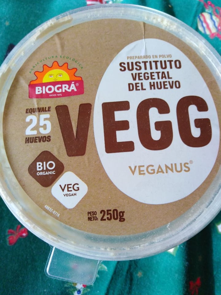 photo of Biogra Vegg Sustituto del Huevo shared by @llucia on  13 Jan 2020 - review