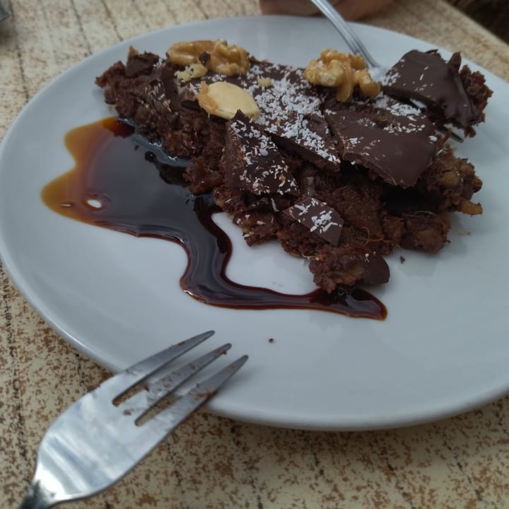 photo of Tetería Baraka Tarta chocolate crudivegana shared by @animaleslibres on  25 Apr 2022 - review