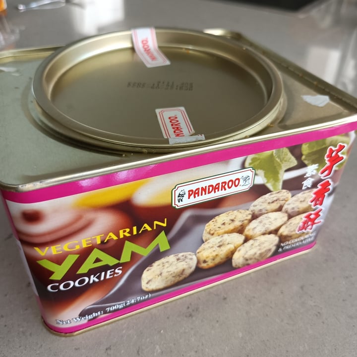 review photo of Pandaroo Vegetarian Yam Cookies shared by @ij on 30 Oct 2022 - review