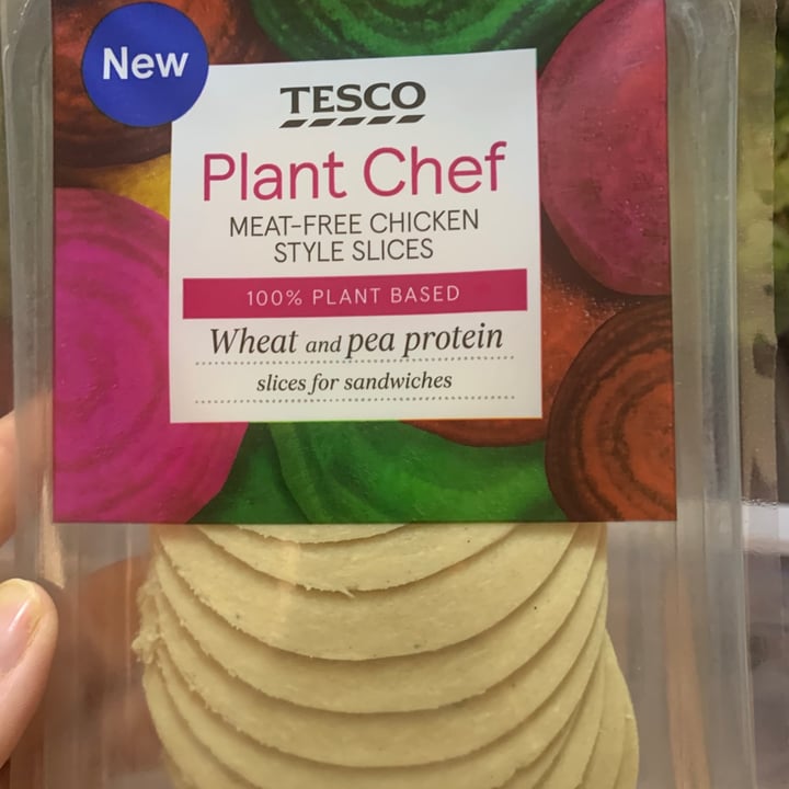 photo of Tesco Plant Chef Meat-free chicken style slices shared by @beccaboo on  26 Jun 2021 - review
