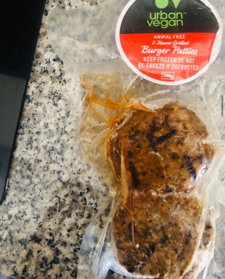 review photo of Urban Vegan Burger Patties 2 Flame Grilled shared by @theveganvamps on 07 Feb 2020 - review