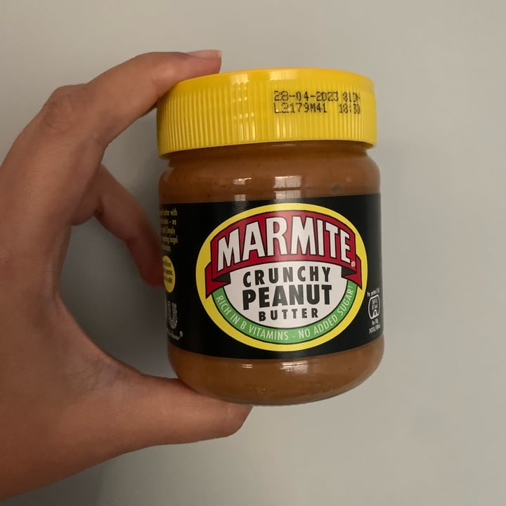 photo of Marmite Marmite Crunchy Peanut Butter shared by @annika-m on  08 Oct 2022 - review