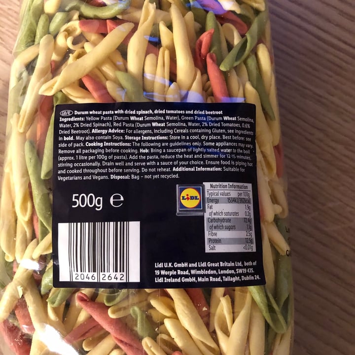photo of Vemondo  Fusilli pugliesi tris shared by @berry-vegan on  12 Sep 2020 - review
