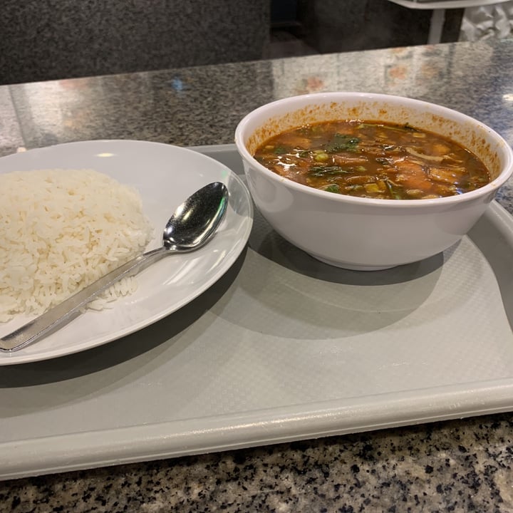 photo of Perfect Vegetarian Tom Yam soup With Rice shared by @ghaasphuus on  28 Mar 2021 - review